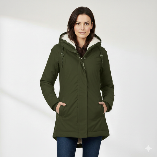 Women's Long Waterproof Winter Coat I Nordea